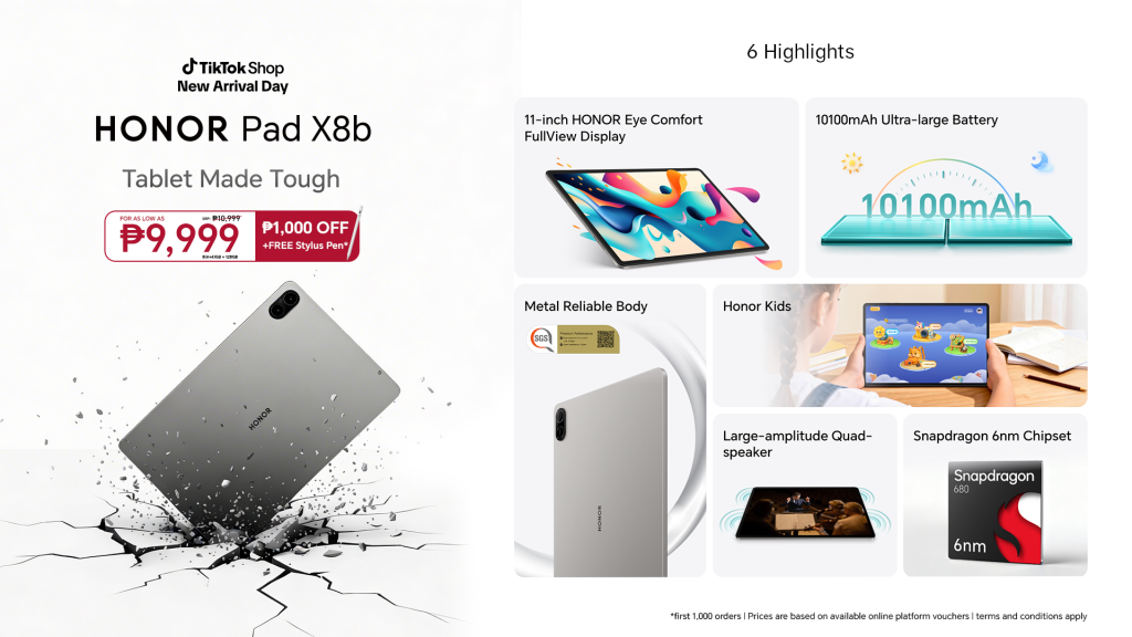 HONOR Pad X8b